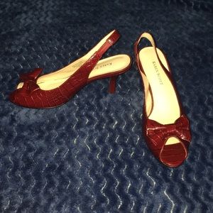 KAREN SCOTT leather heels